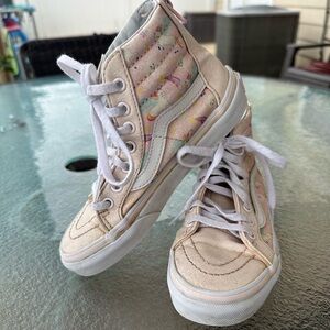 Little Girls Unicorn Vans Zip up